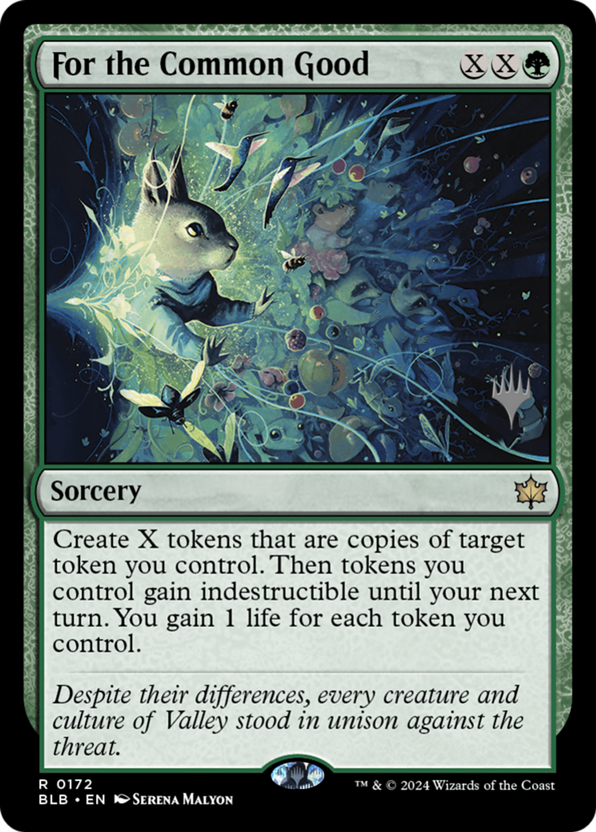 Pour le bien commun — Bloomburrow Promos — Magic: The Gathering
