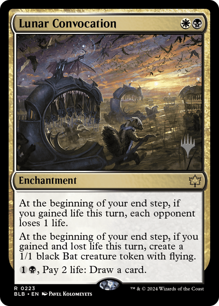 Lunar Convocation — Bloomburrow Promos — Magic: The Gathering