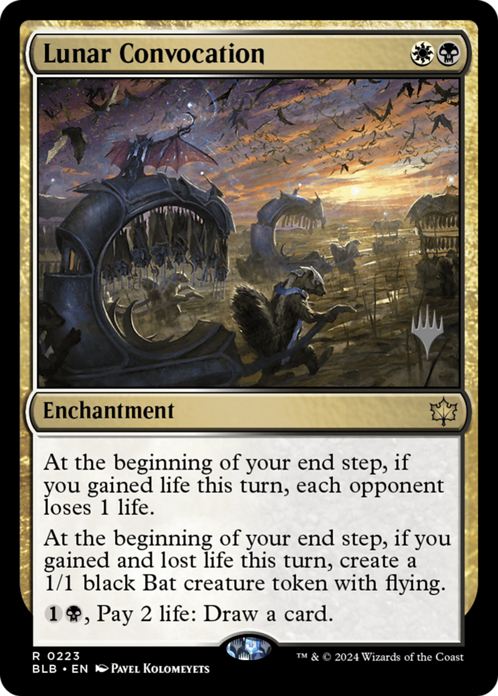 Convocation lunaire — Bloomburrow Promos — Magic: The Gathering