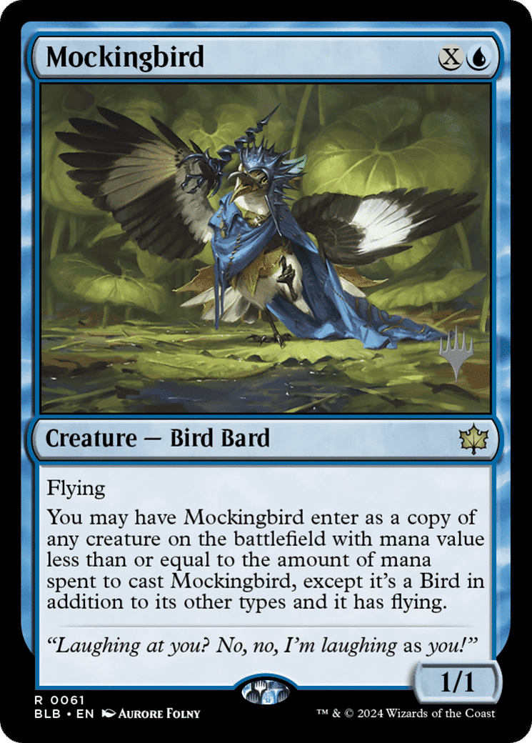 Mockingbird — Bloomburrow Promos — Magic: The Gathering
