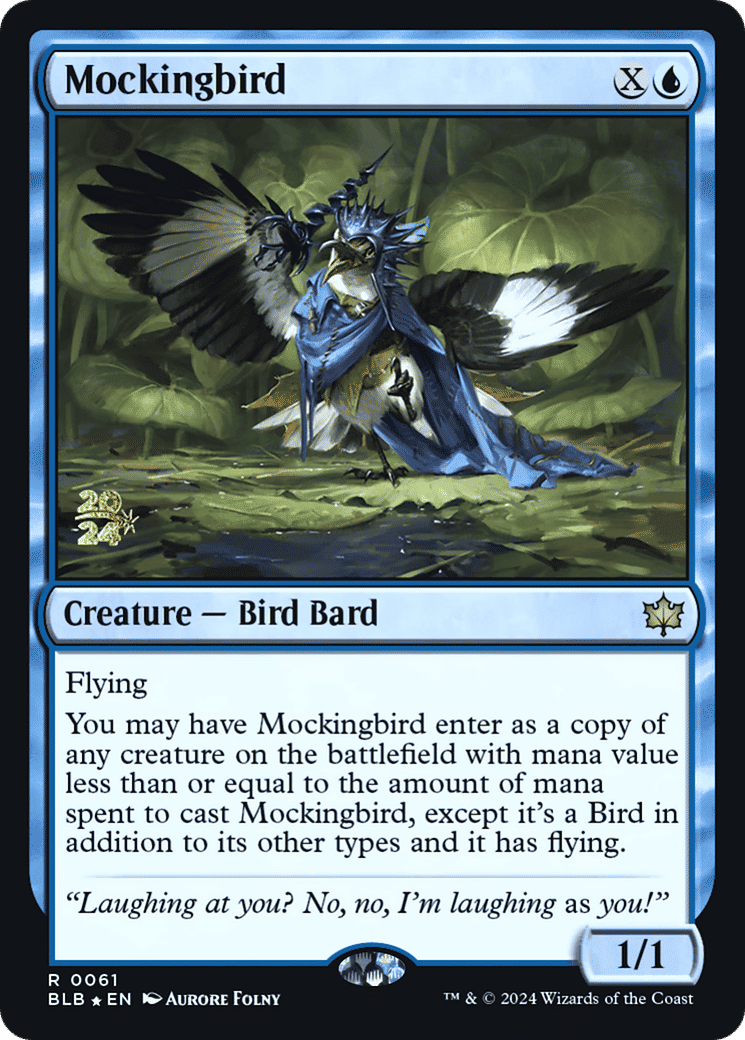 Mockingbird — Bloomburrow Promos — Magic: The Gathering