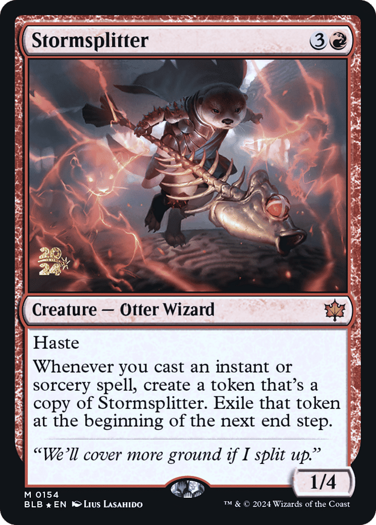 Stormsplitter — Bloomburrow Promos — Magic: The Gathering