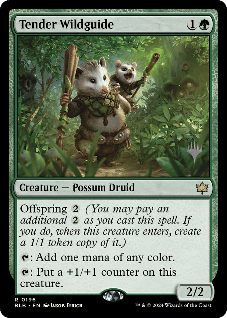 Guidebois délicat — Bloomburrow Promos — Magic: The Gathering