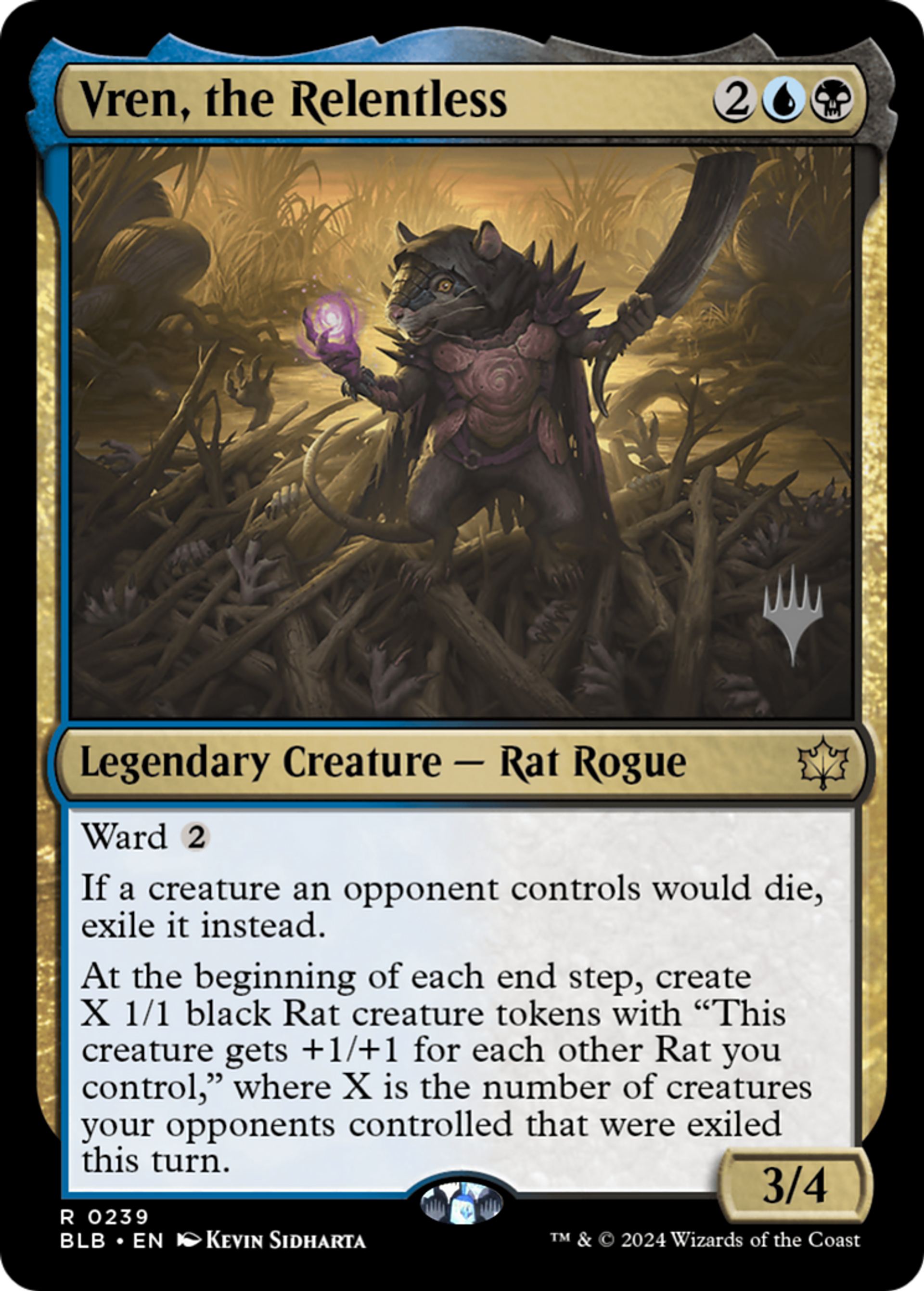 Vren, the Relentless — Bloomburrow Promos — Magic: The Gathering