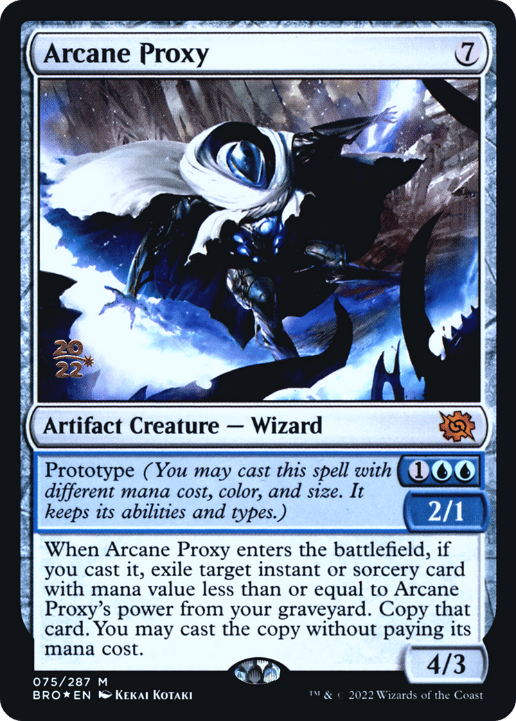 Arcane Proxy — The Brothers' War Promos — Magic: The Gathering