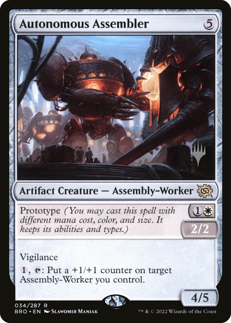 Autonomous Assembler — The Brothers' War Promos — Magic: The Gathering