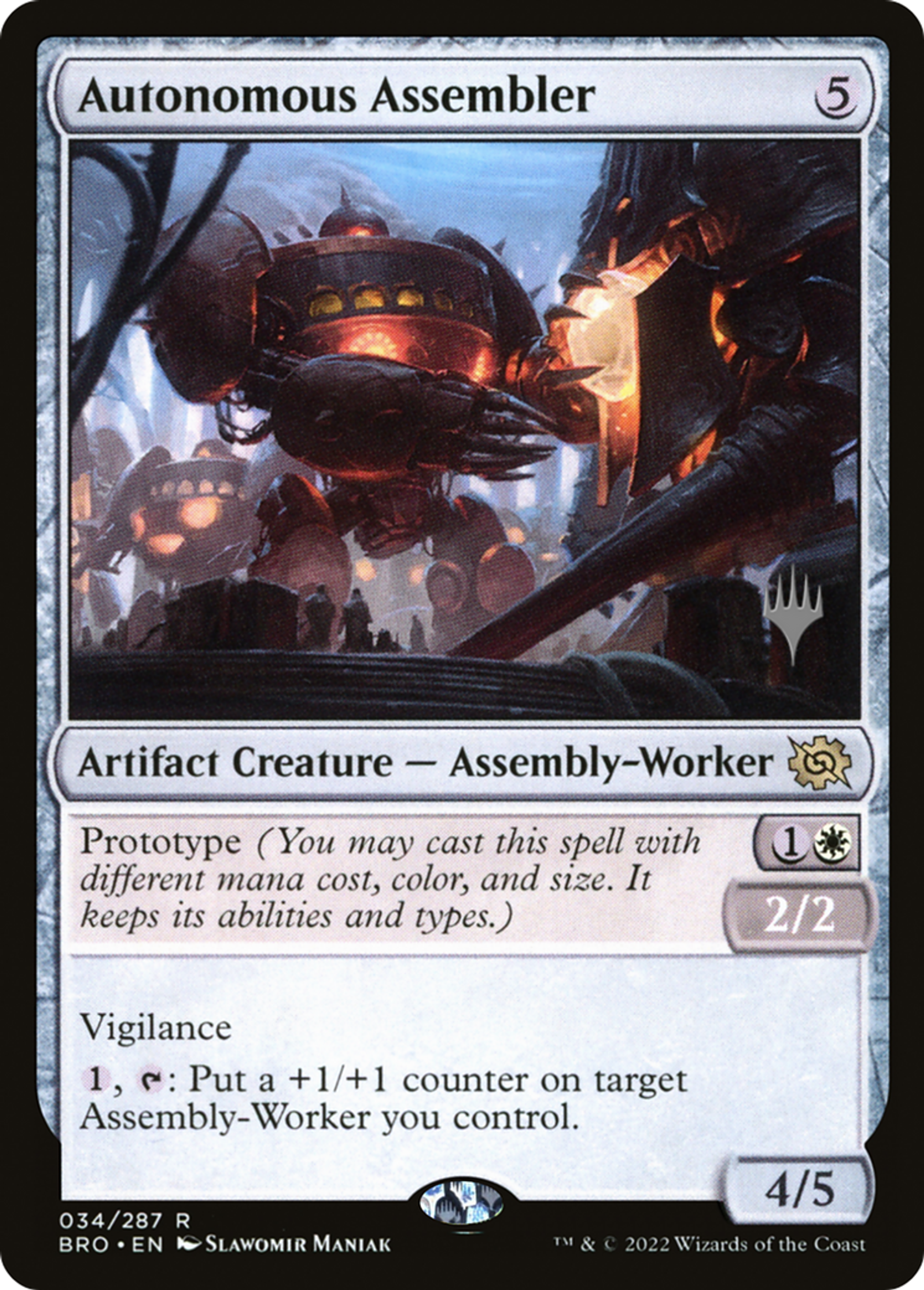Autonomous Assembler — The Brothers' War Promos — Magic: The Gathering