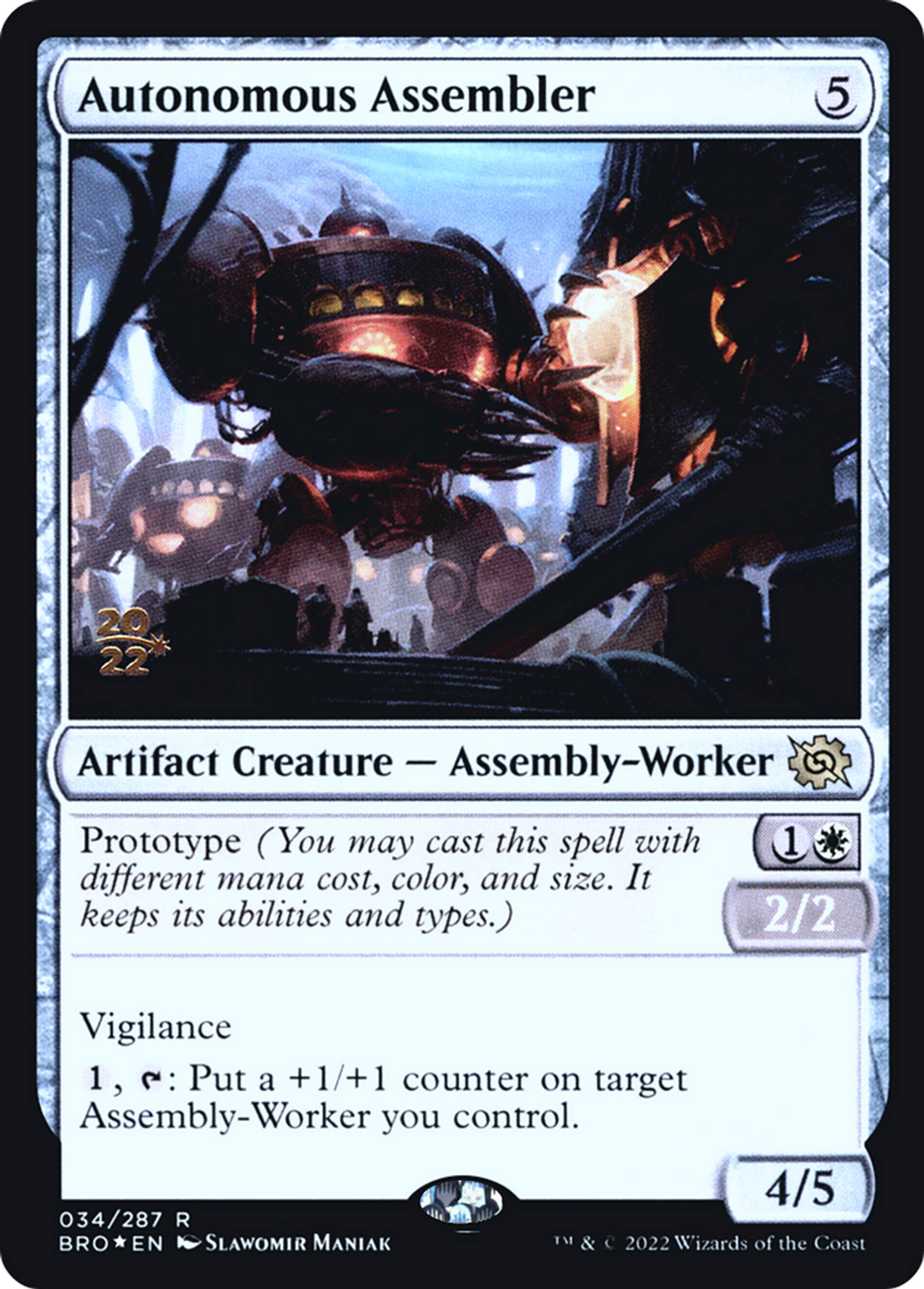 Autonomous Assembler — The Brothers' War Promos — Magic: The Gathering