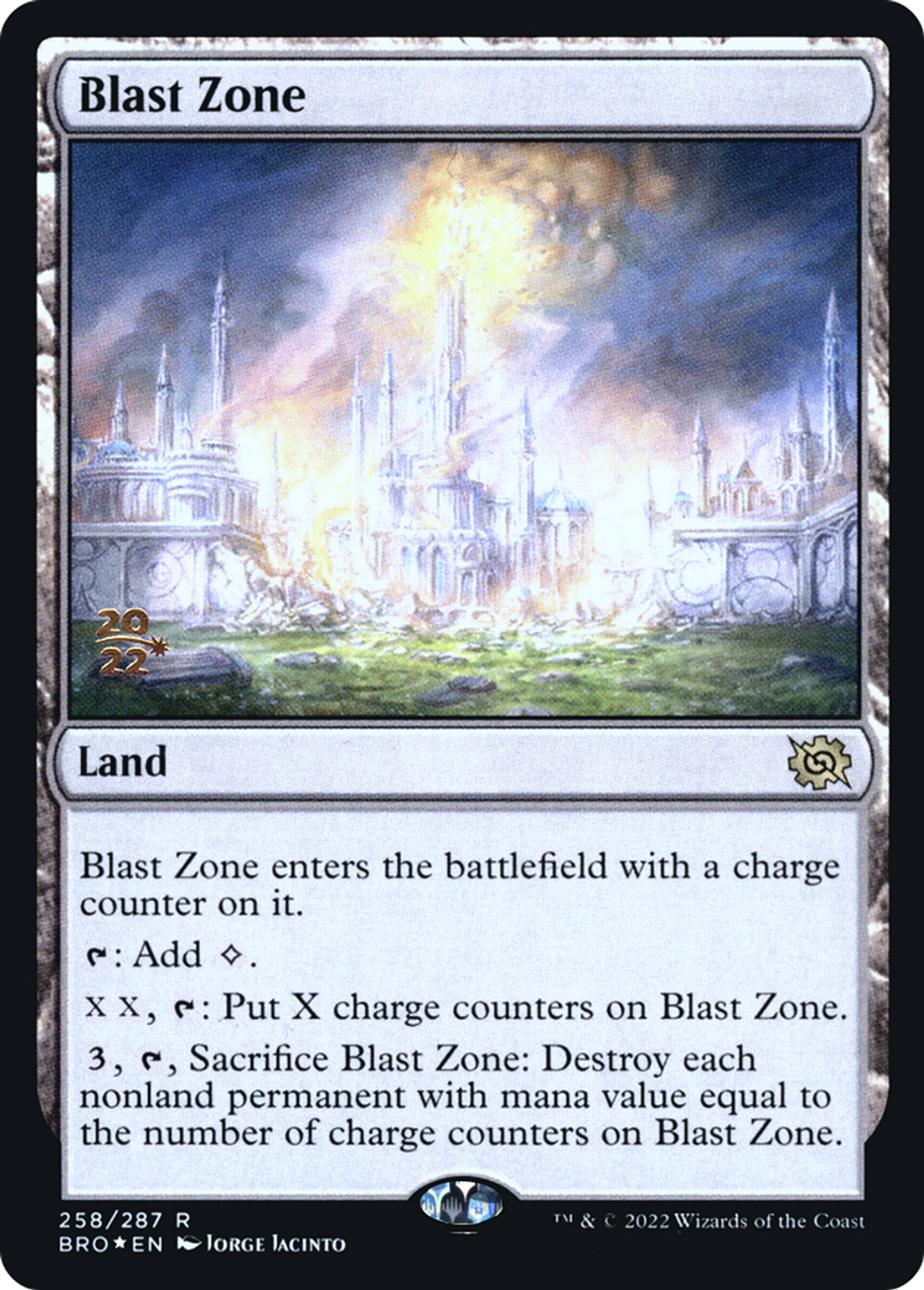 Zone de déflagration — The Brothers' War Promos — Magic: The Gathering