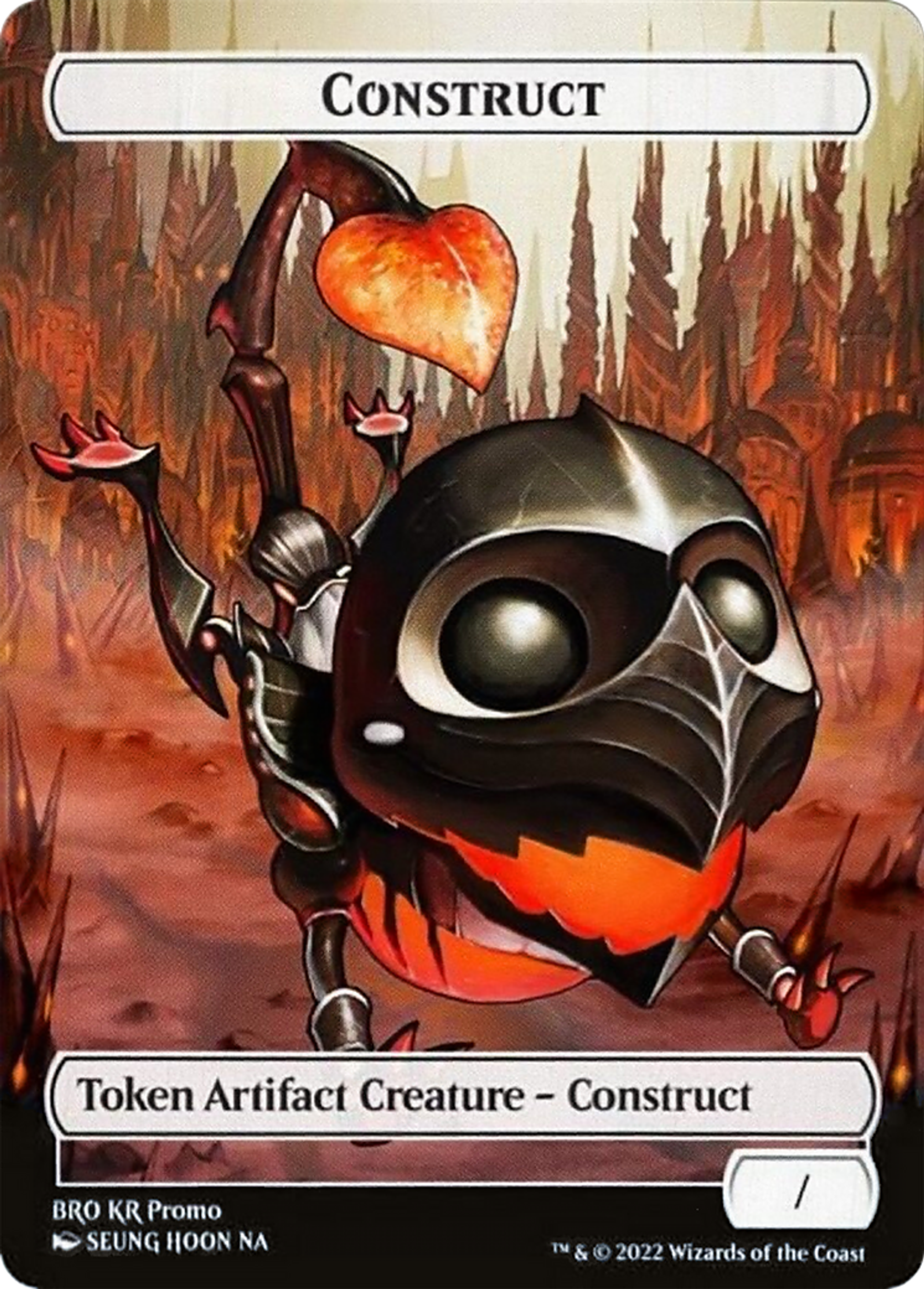 Construct — The Brothers' War Promos — Magic: The Gathering