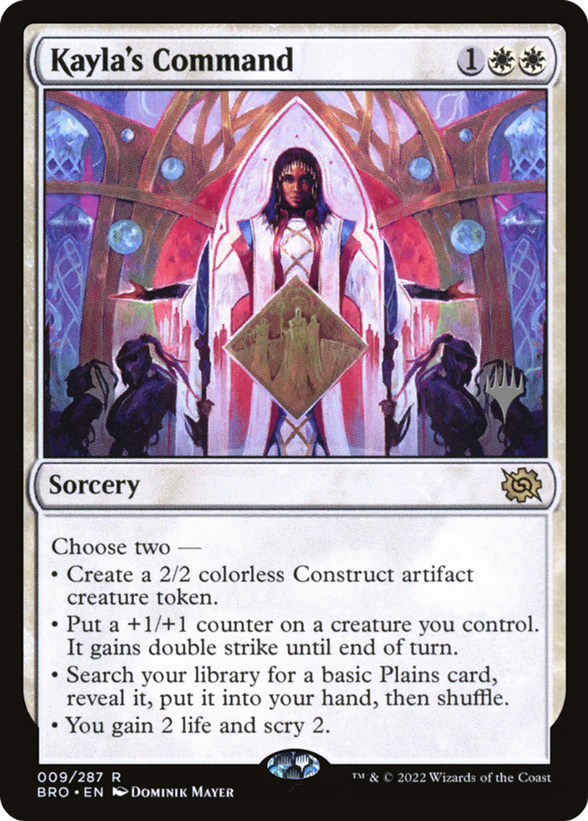 Kayla's Command — The Brothers' War Promos — Magic: The Gathering
