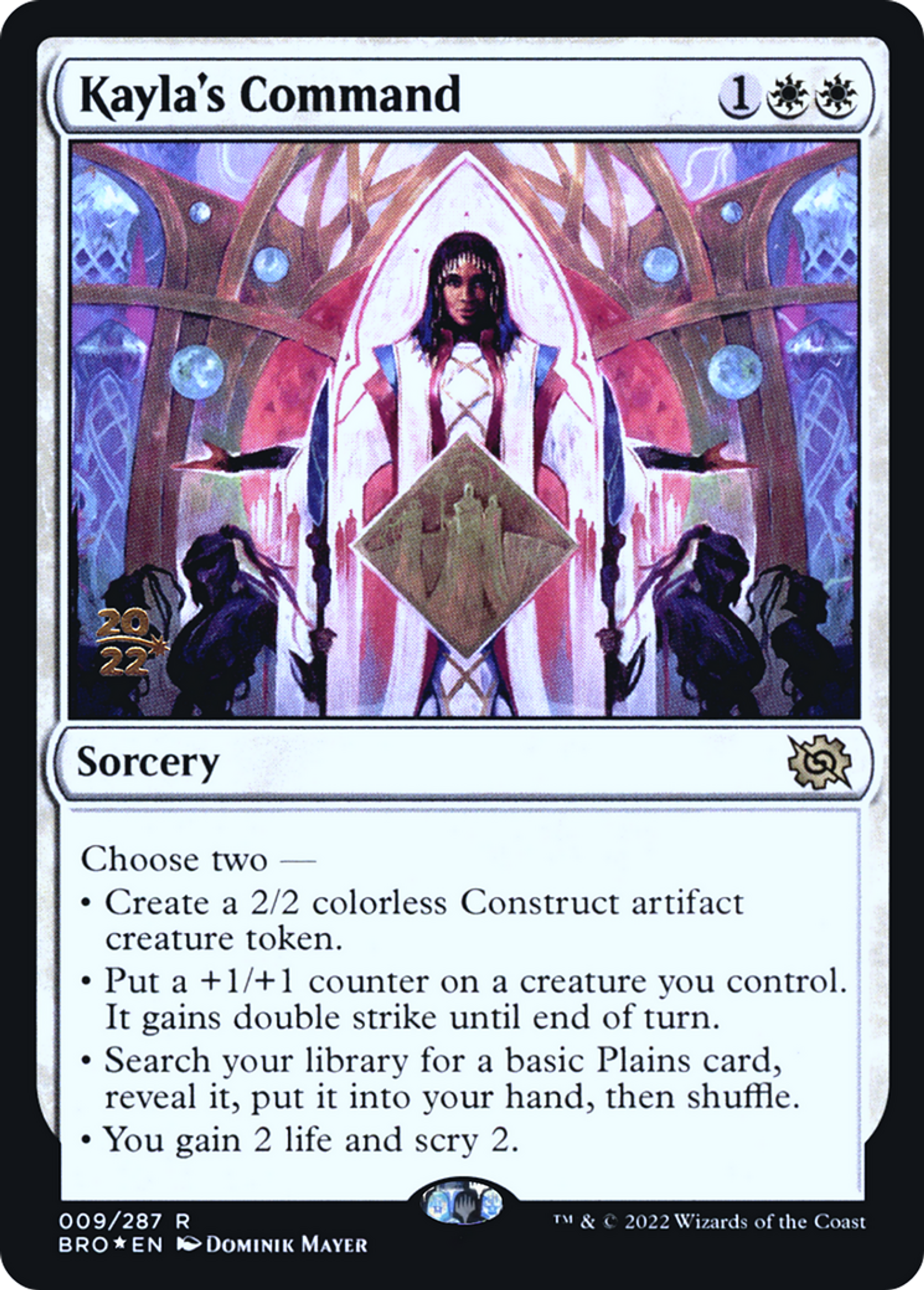 Kayla's Command — The Brothers' War Promos — Magic: The Gathering