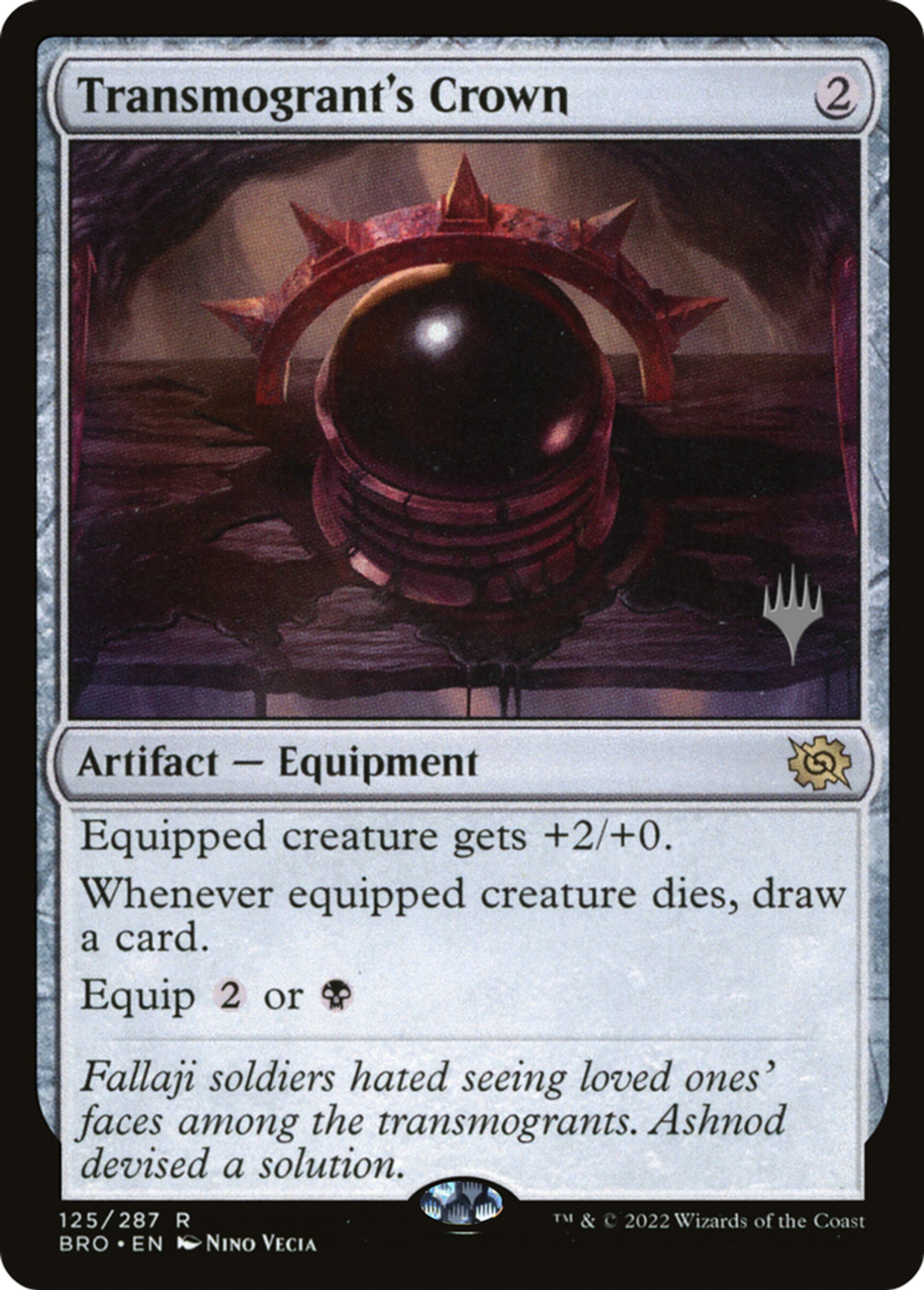 Transmogrant's Crown — The Brothers' War Promos — Magic: The Gathering