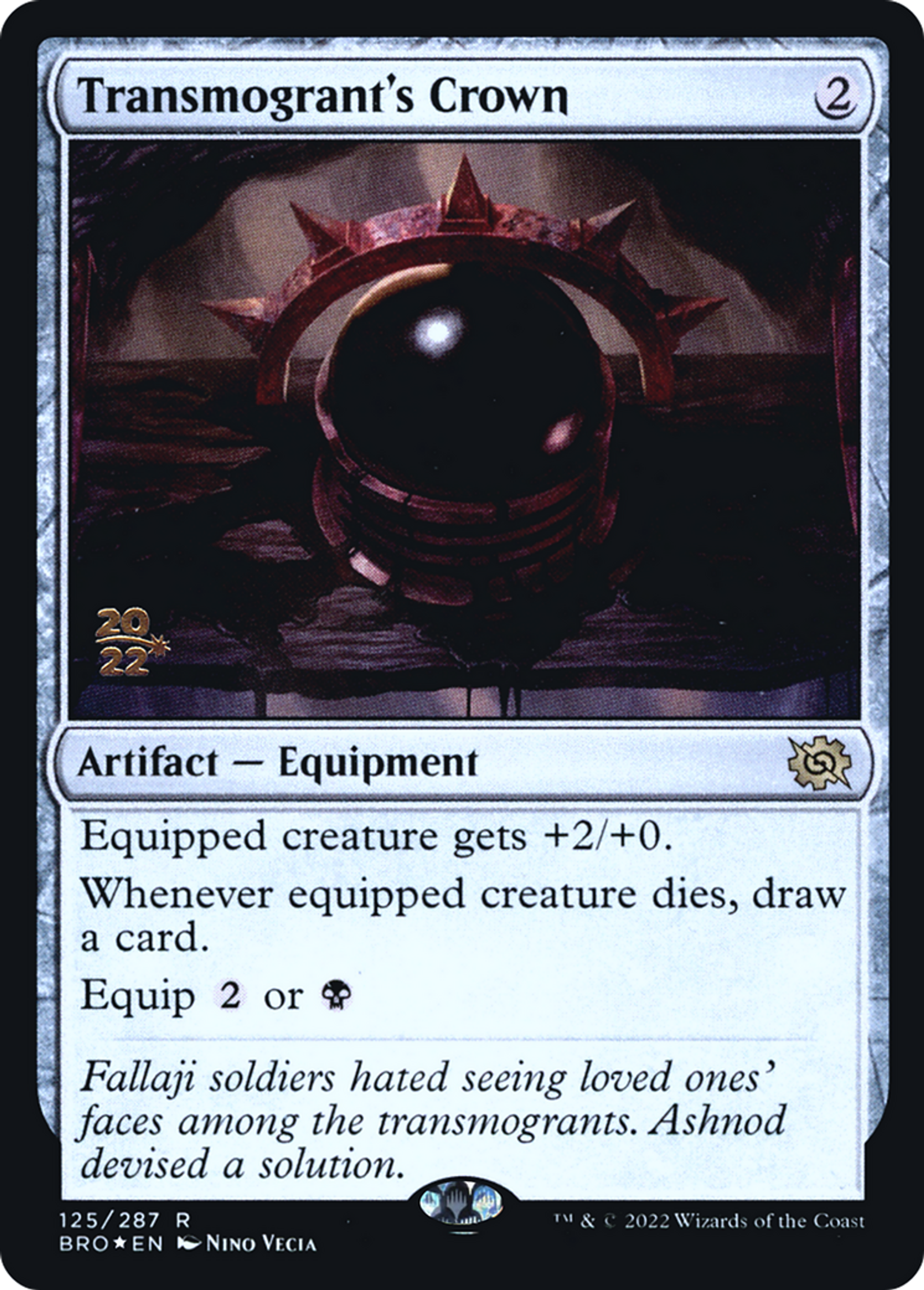 Transmogrant's Crown — The Brothers' War Promos — Magic: The Gathering