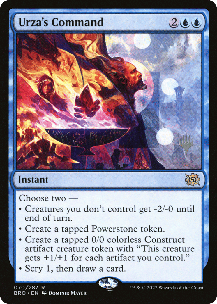 Urza's Command — The Brothers' War Promos — Magic: The Gathering
