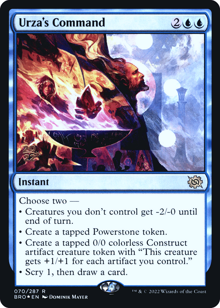 Urza's Command — The Brothers' War Promos — Magic: The Gathering