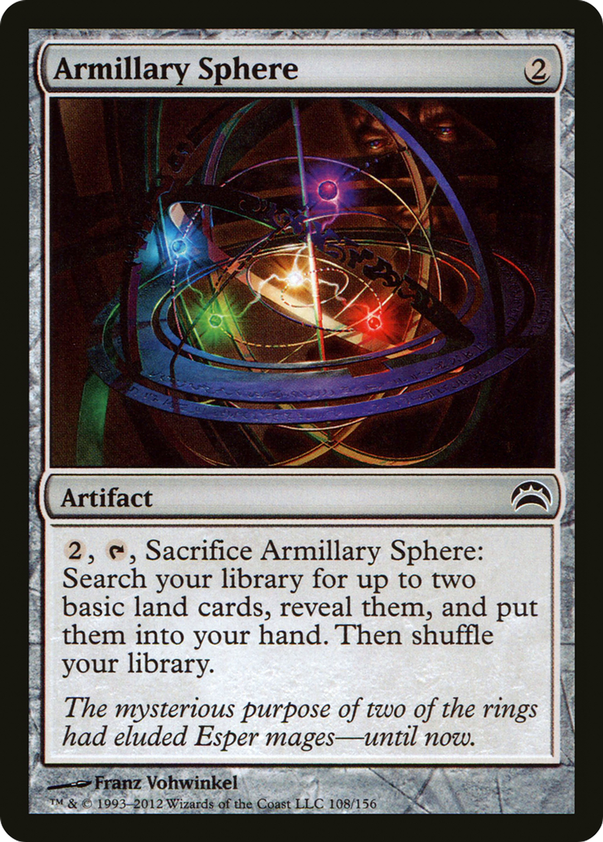 Sphère armillaire — Planechase 2012 — Magic: The Gathering