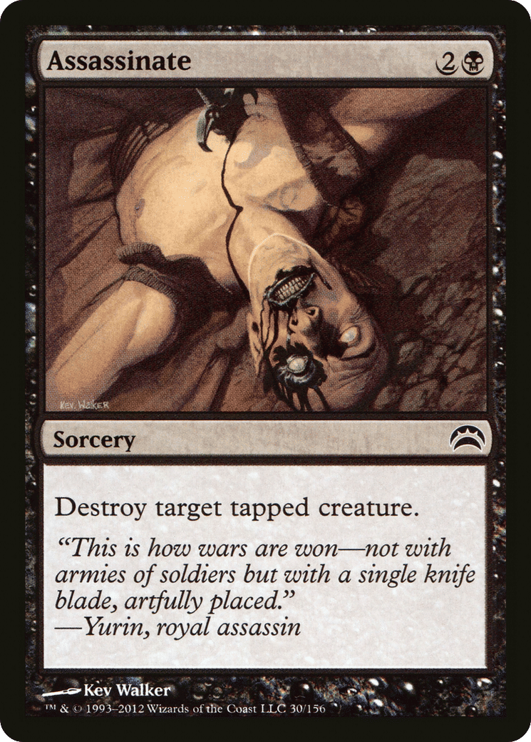 Assassinate — Planechase 2012 — Magic: The Gathering