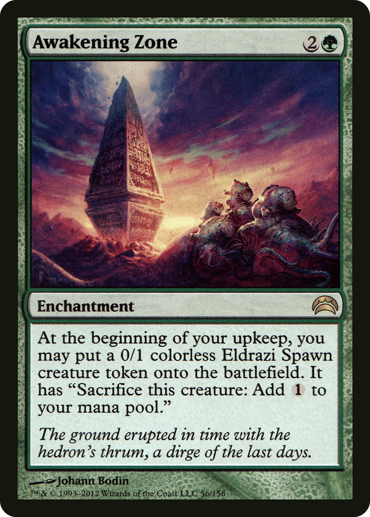 Awakening Zone — Planechase 2012 — Magic: The Gathering