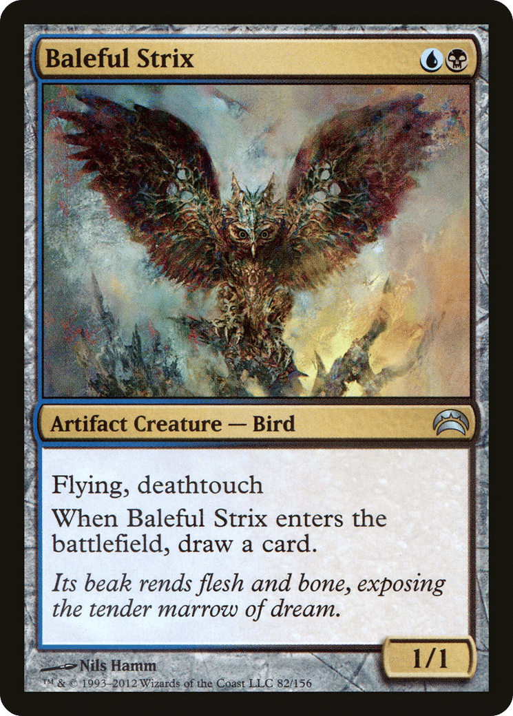Baleful Strix — Planechase 2012 — Magic: The Gathering
