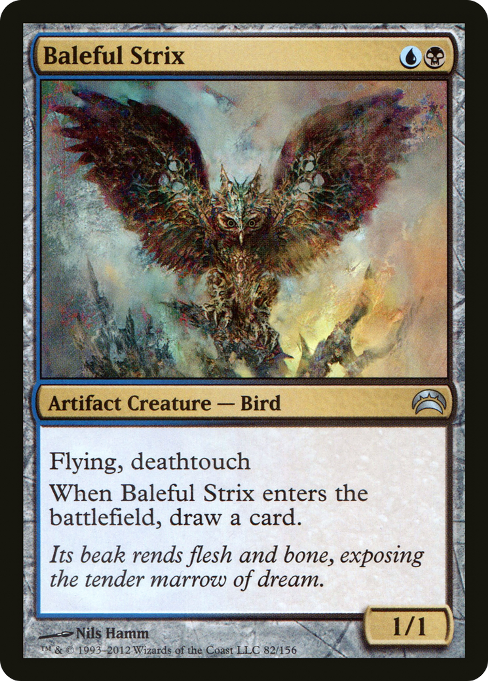 Baleful Strix — Planechase 2012 — Magic: The Gathering