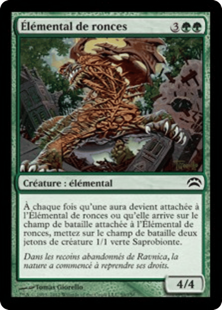 Élémental de ronces — Planechase 2012 — Magic: The Gathering