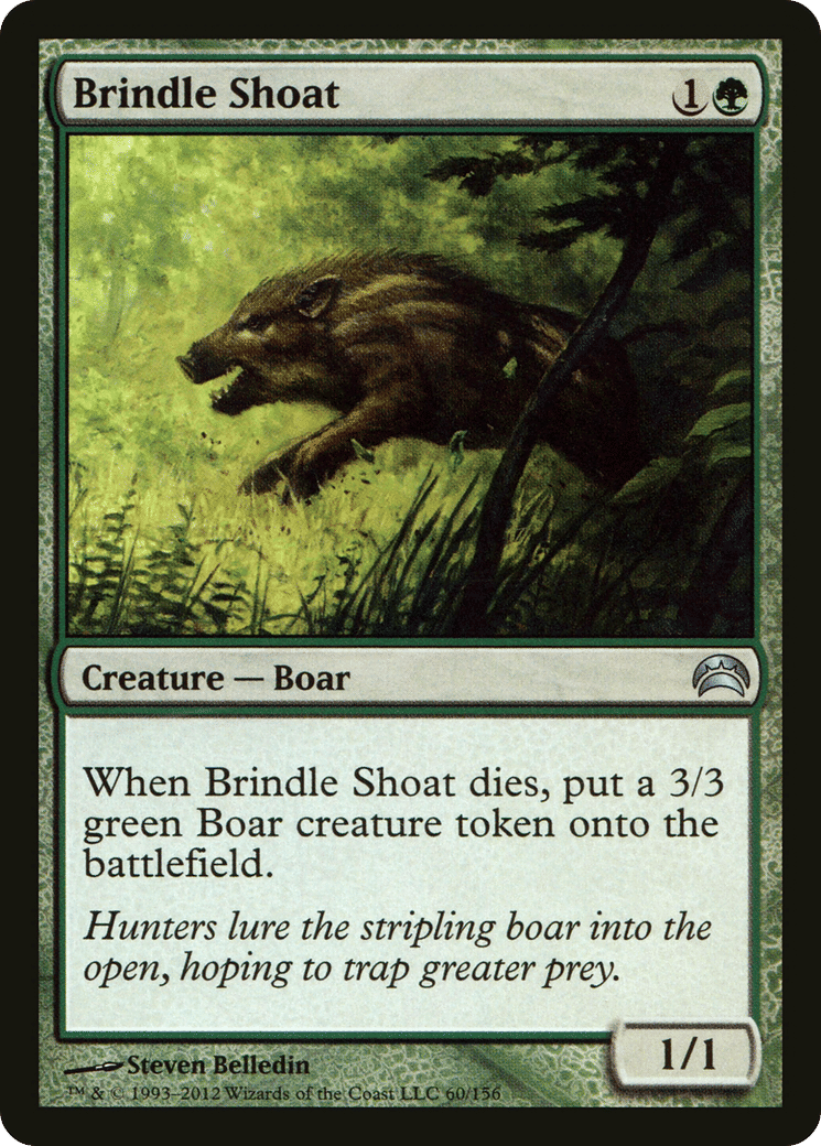 Brindle Shoat — Planechase 2012 — Magic: The Gathering