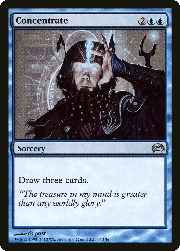 Concentrate — Planechase 2012 — Magic: The Gathering