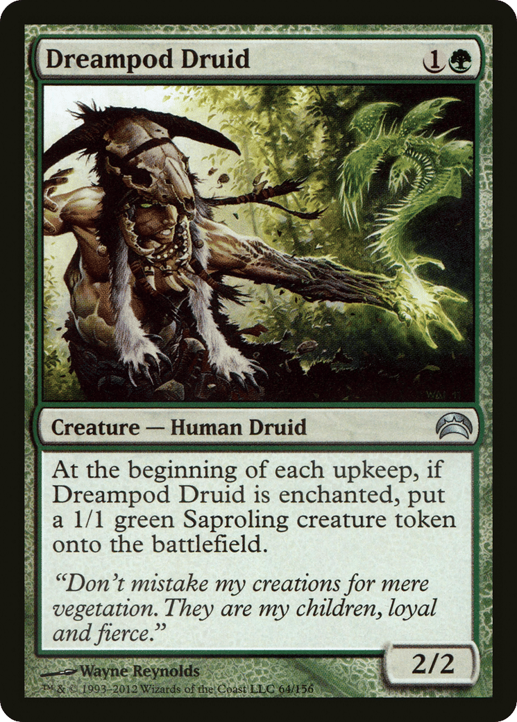 Dreampod Druid — Planechase 2012 — Magic: The Gathering