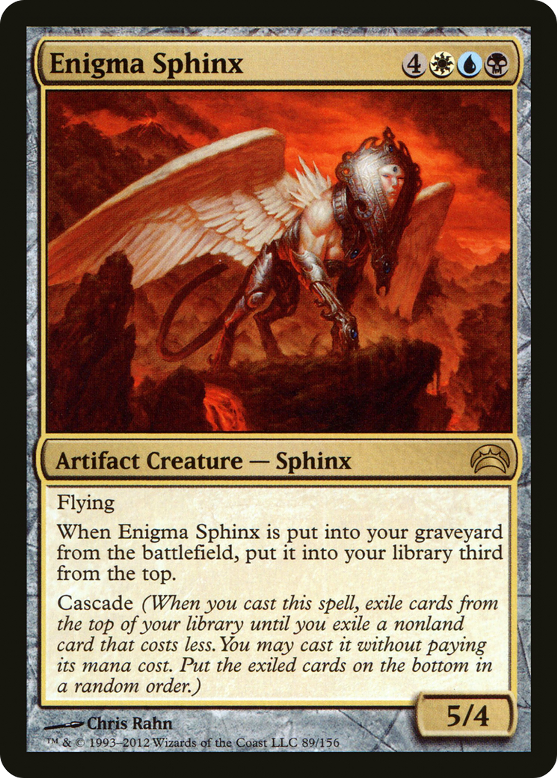 Sphinx du logogriphe — Planechase 2012 — Magic: The Gathering