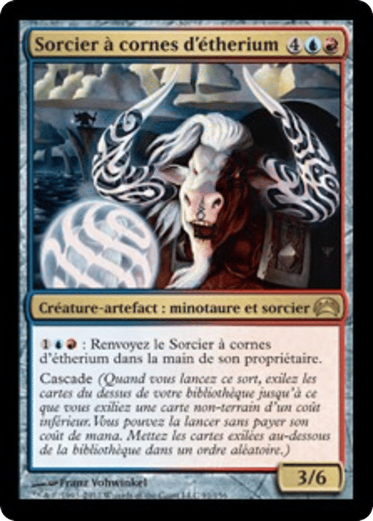 Sorcier à cornes d'étherium — Planechase 2012 — Magic: The Gathering