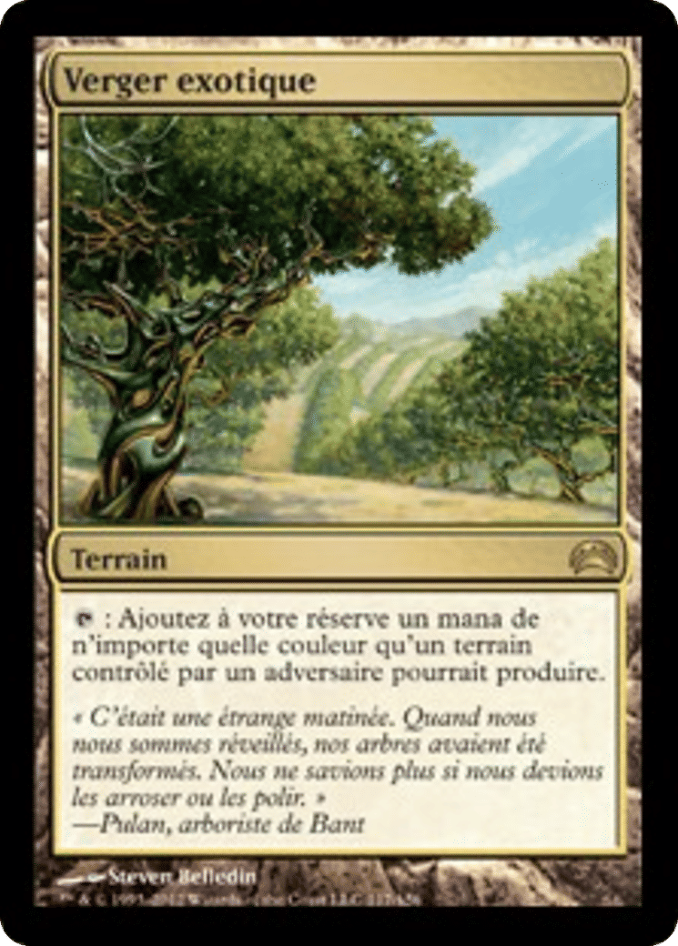 Verger exotique — Planechase 2012 — Magic: The Gathering