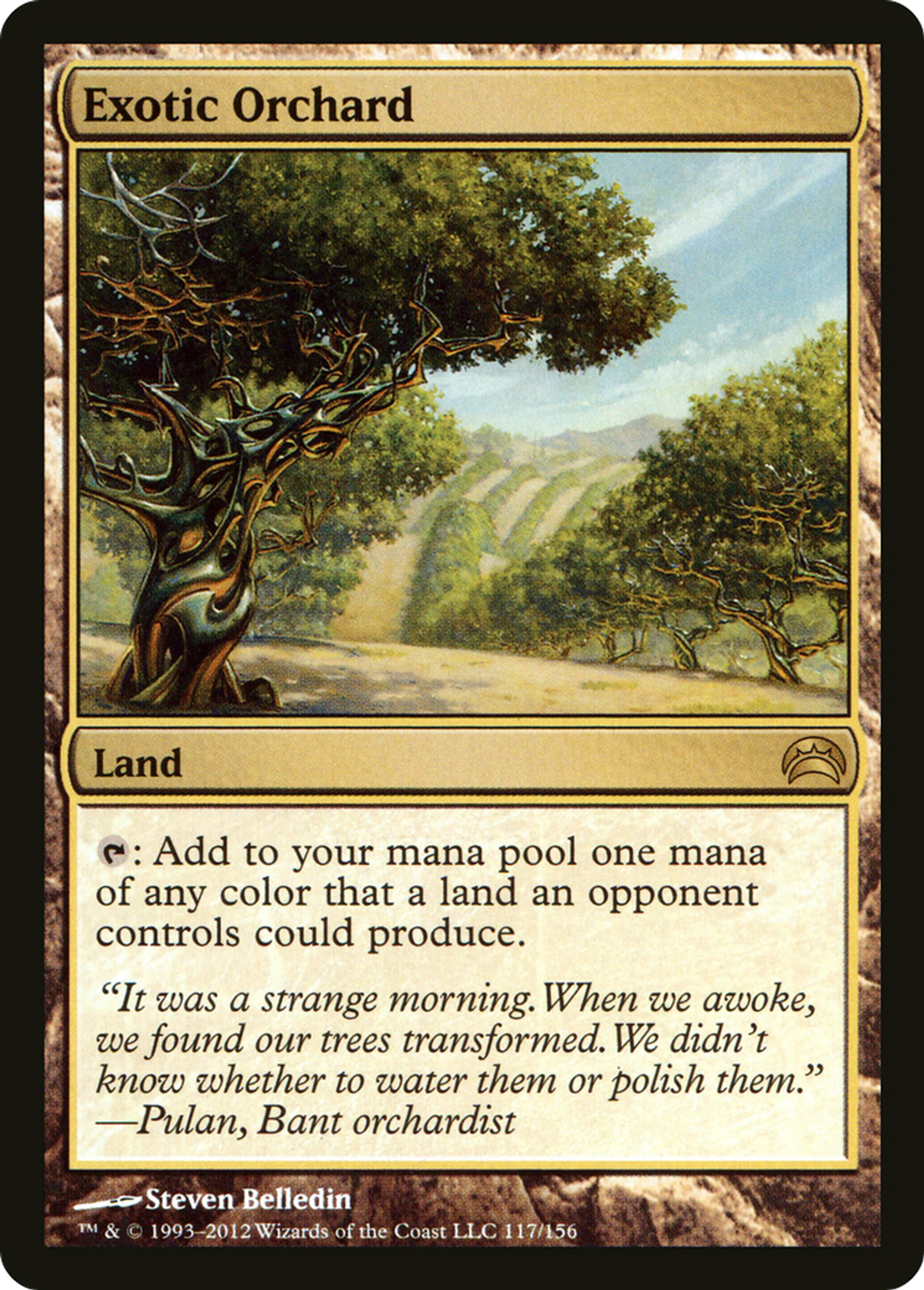 Verger exotique — Planechase 2012 — Magic: The Gathering