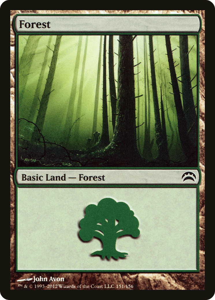 Forest — Planechase 2012 — Magic: The Gathering