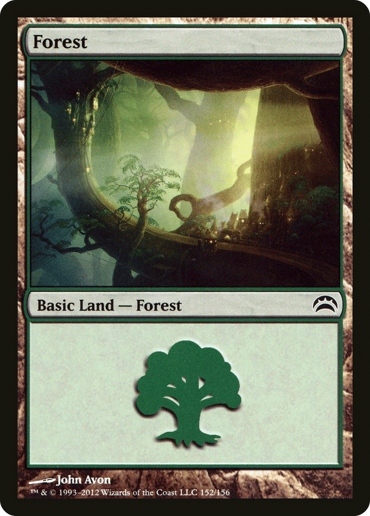 Forest — Planechase 2012 — Magic: The Gathering