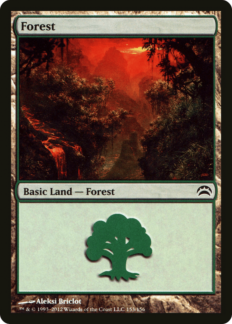 Forest — Planechase 2012 — Magic: The Gathering