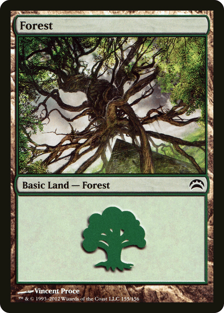 Forest — Planechase 2012 — Magic: The Gathering