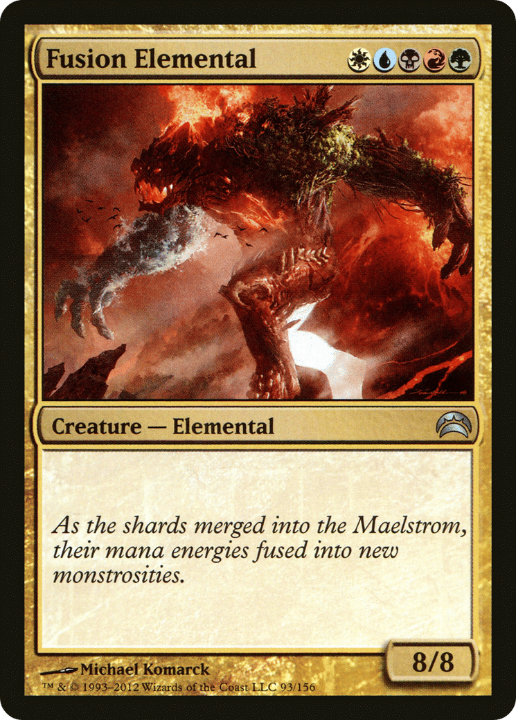 Fusion Elemental — Planechase 2012 — Magic: The Gathering