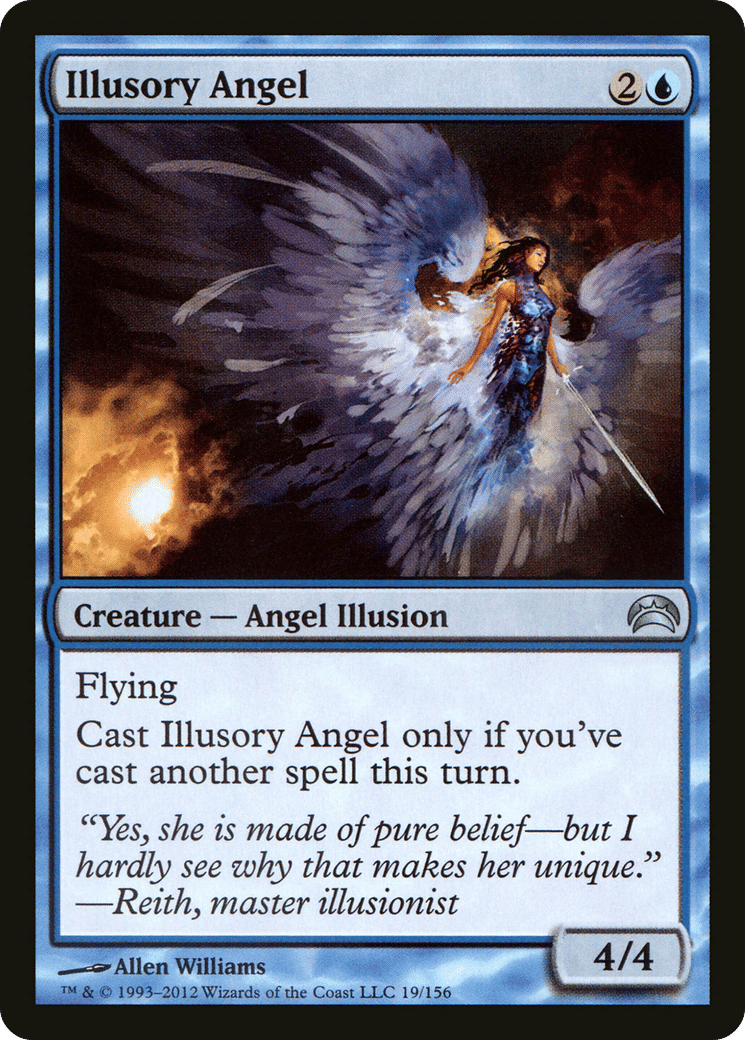 Illusory Angel — Planechase 2012 — Magic: The Gathering