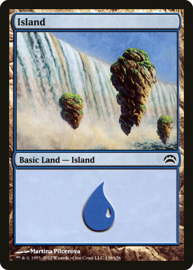 Island — Planechase 2012 — Magic: The Gathering