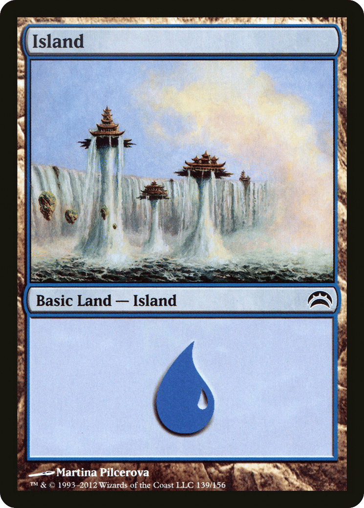 Island — Planechase 2012 — Magic: The Gathering