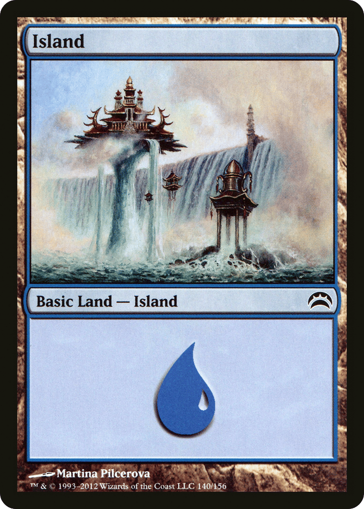 Island — Planechase 2012 — Magic: The Gathering