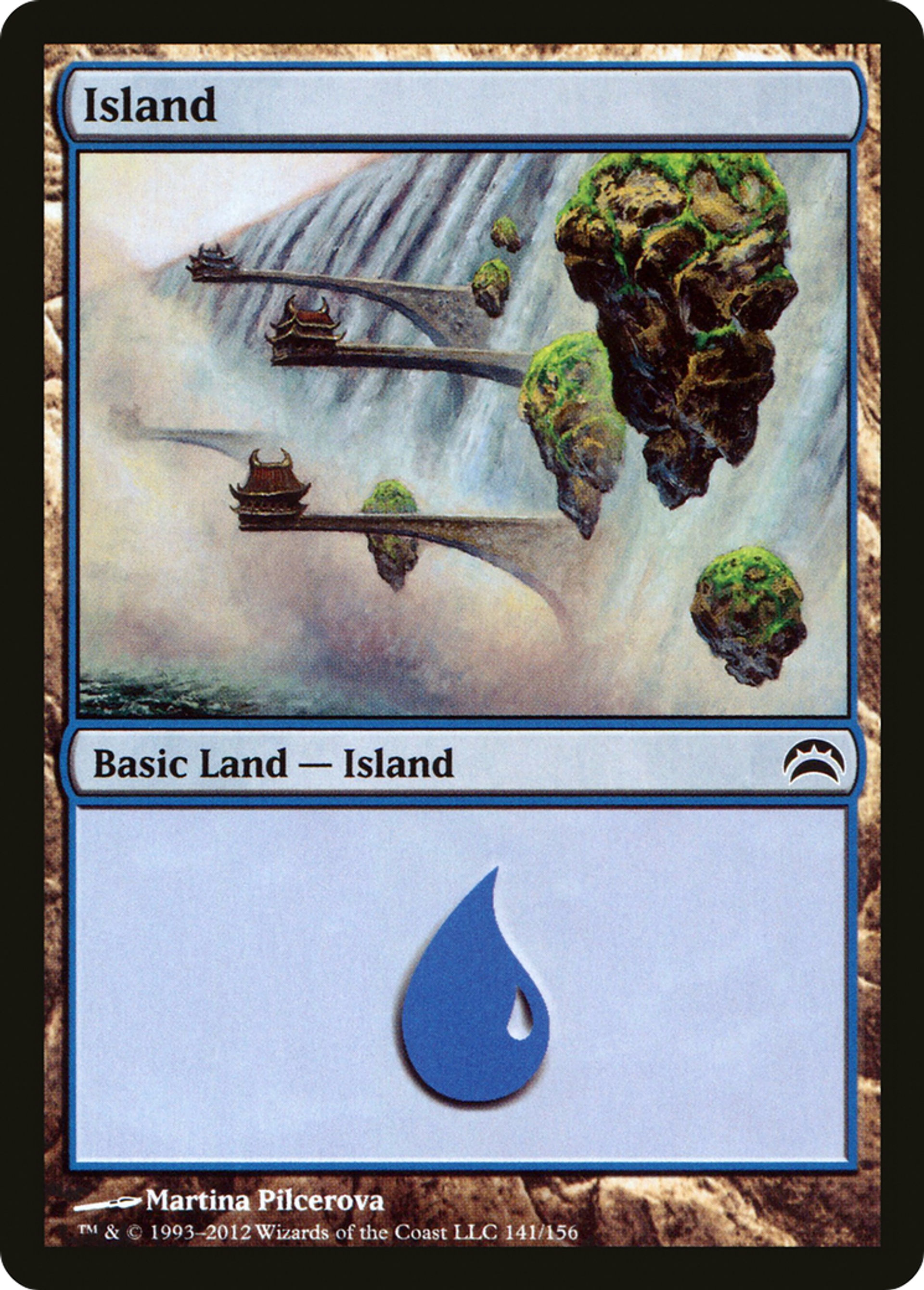 Island — Planechase 2012 — Magic: The Gathering