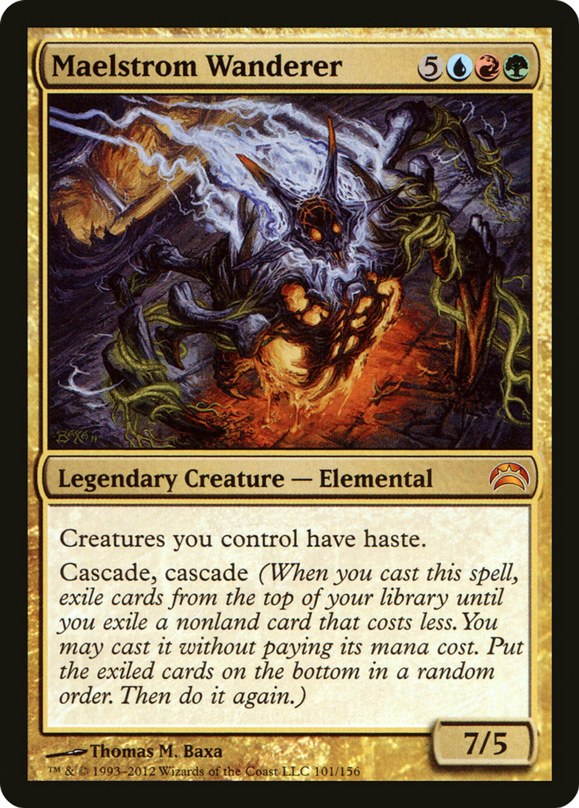 Vagabond du maelstrom — Planechase 2012 — Magic: The Gathering
