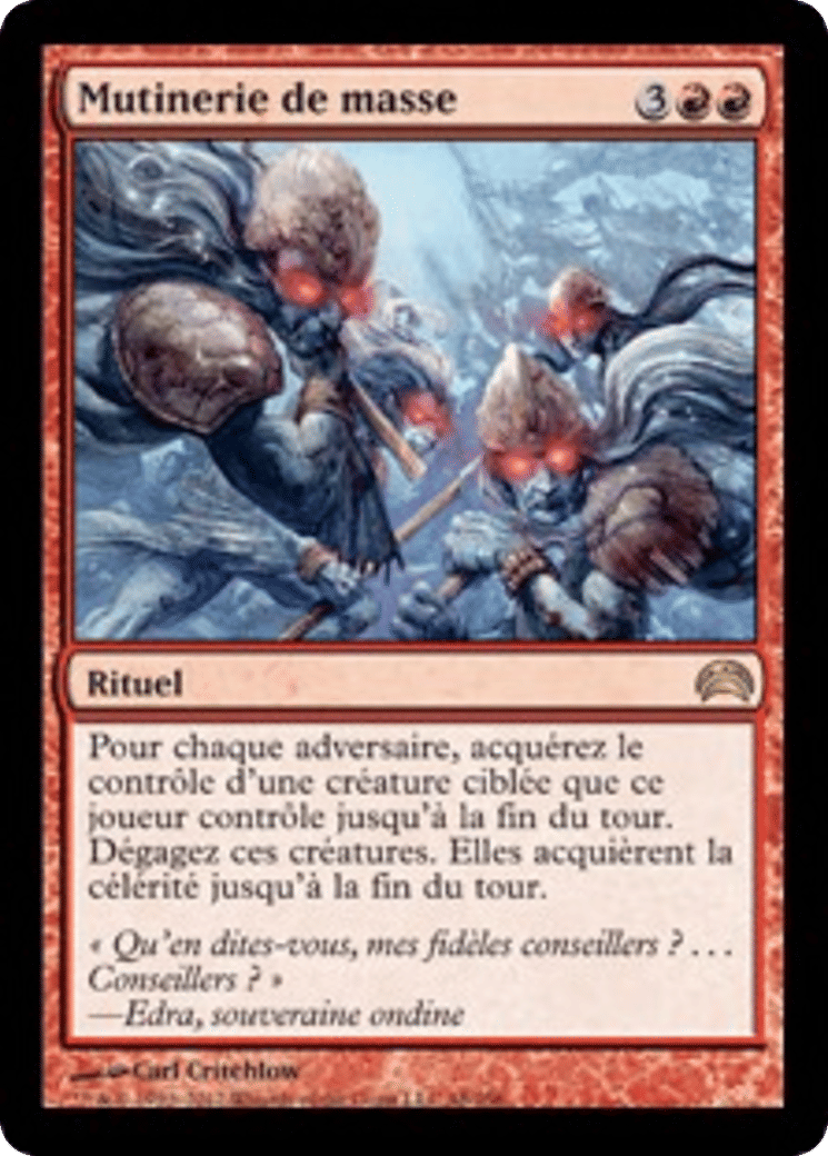 Mutinerie de masse — Planechase 2012 — Magic: The Gathering