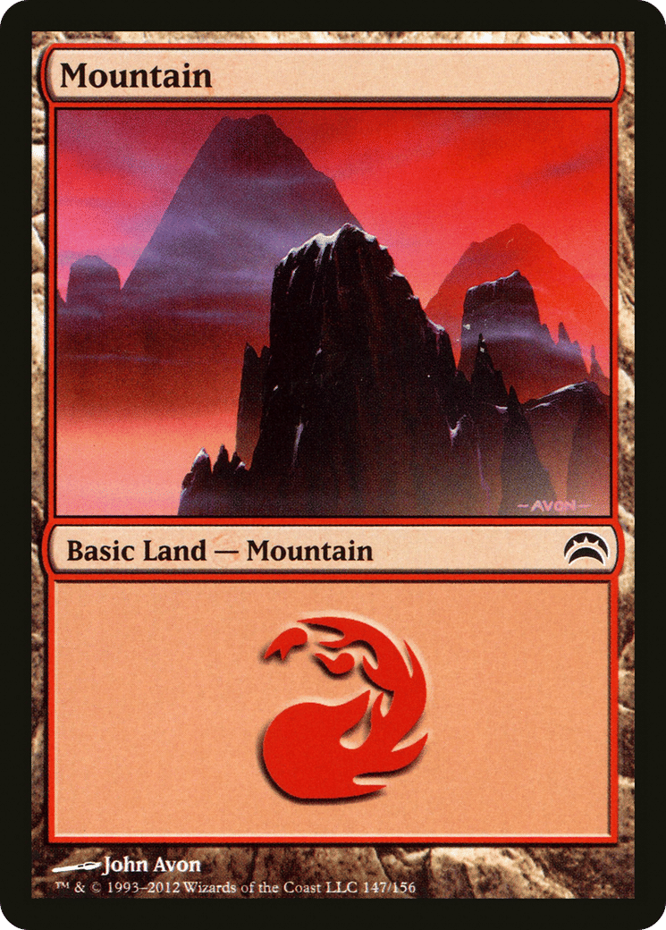 Mountain — Planechase 2012 — Magic: The Gathering