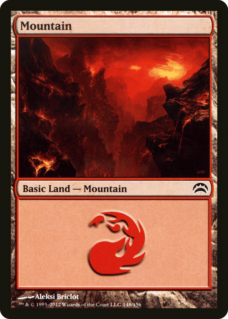 Mountain — Planechase 2012 — Magic: The Gathering