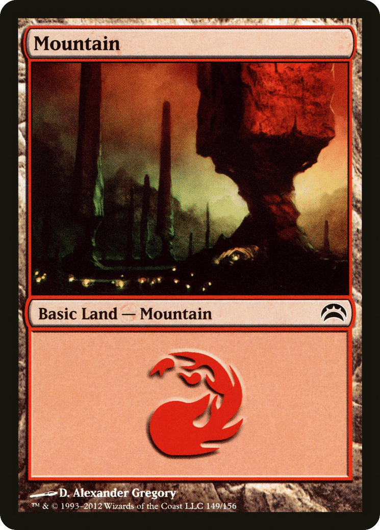 Mountain — Planechase 2012 — Magic: The Gathering