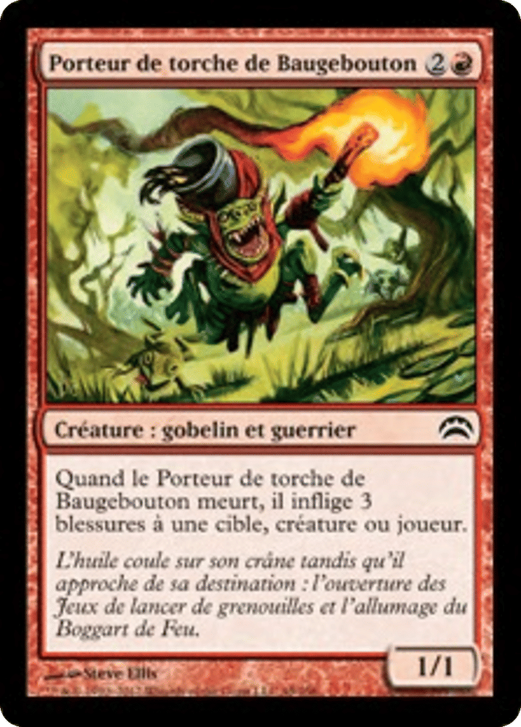 Porteur de torche de Baugebouton — Planechase 2012 — Magic: The Gathering