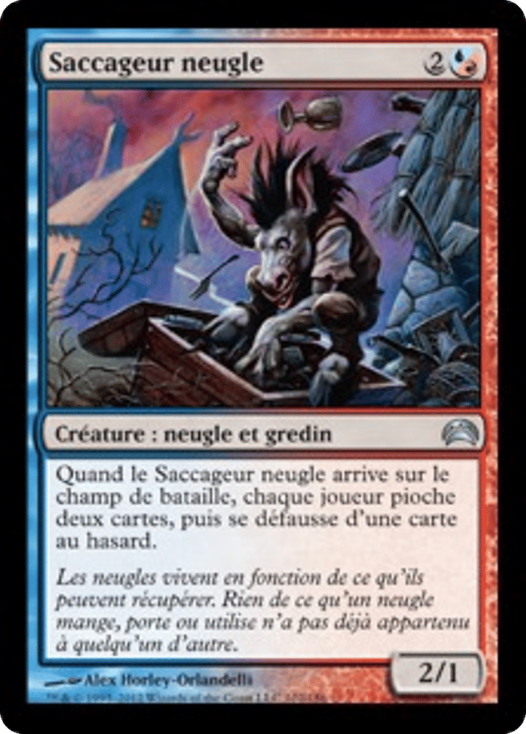 Saccageur neugle — Planechase 2012 — Magic: The Gathering